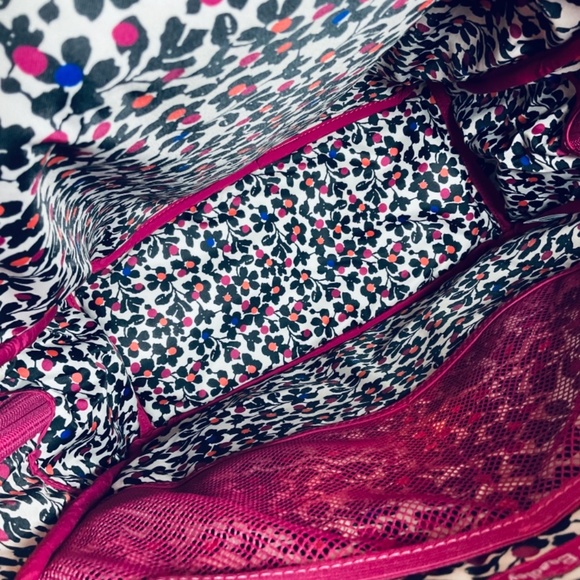 Vera Bradley Campus Backpack Valentines Day Raspberry - Picture 6 of 9